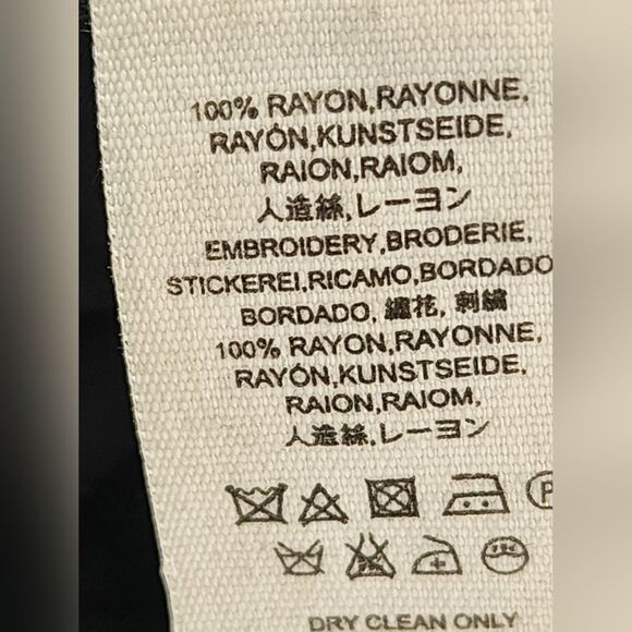 Free People Gypsy Floral Embroidered Jumpsuit size 10 New with Tags - Picture 7 of 7